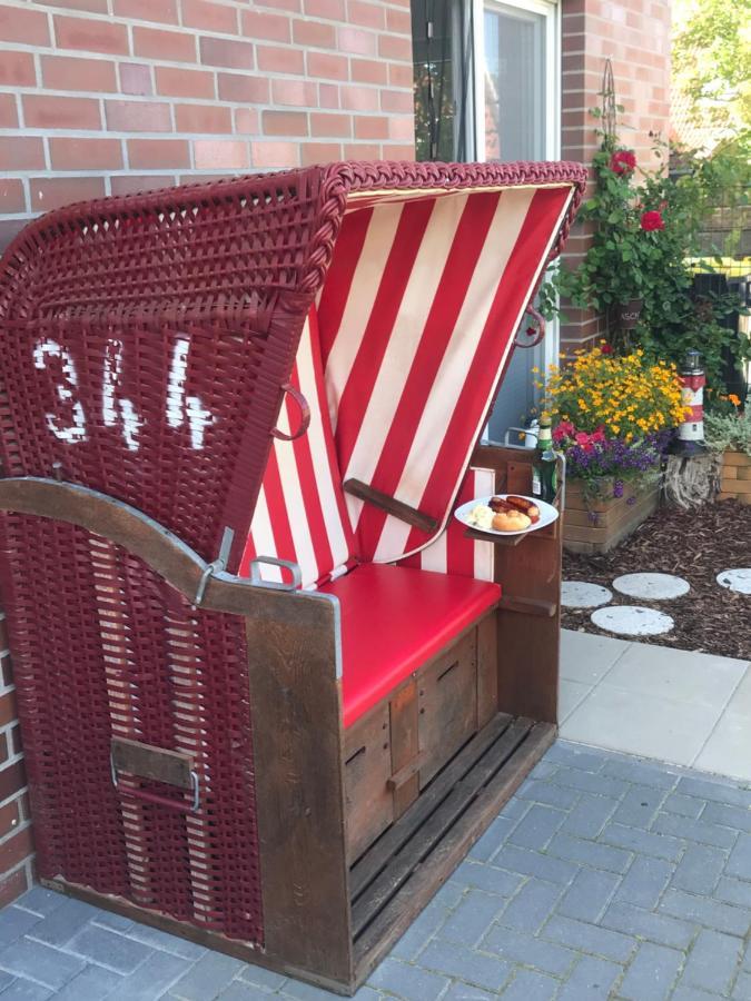 Feriendomizil Dornum Haus Margarete Mit Wallbox Eksteriør bilde